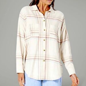 NWOT Ripcurl Sayulita Flannel Shirt